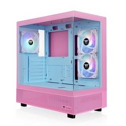 Thermaltake View 270 Plus TG ARGB Bubble Pink midi tower herní pouzdro růžová, modrá