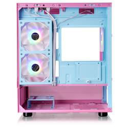 Thermaltake View 170 TG ARGB Bubble Pink micro tower herní pouzdro růžová, modrá boční okno