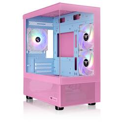 Thermaltake View 170 TG ARGB Bubble Pink micro tower herní pouzdro růžová, modrá boční okno