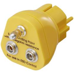 TRU COMPONENTS TC-12351672 Zemnicí konektor M5, 2x připojení tlačítka 10 mm 1 ks