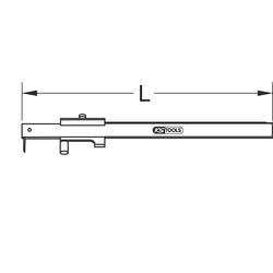 KS Tools 3000626 rejsek Nerezová ocel