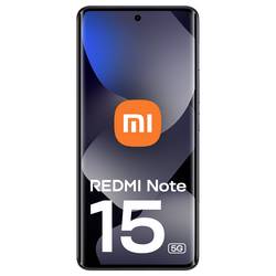 Xiaomi Xiaomi Redmi Note 15 5G 256GB black smartphone 256 GB, 17.2 cm (6.77 palec), černá, Xiaomi HyperOS, od výrobce, dual SIM