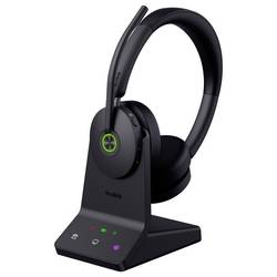Yealink WH68 Teams Headset otevřená (On Ear) DECT, Bluetooth® černá telefon