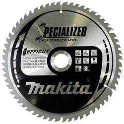 Makita B-67284 B-67284 pilový kotouč 260 x 30 x 2.15 mm Počet zubů (na palec): 60 1 ks