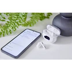 Intenso Buds Plus T312AE weiß Headset do uší (In Ear) Bluetooth® stereo bílá Potlačení hluku mobil