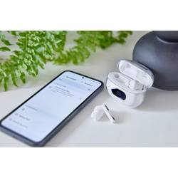Intenso Buds Plus T312AE weiß Headset do uší (In Ear) Bluetooth® stereo bílá Potlačení hluku mobil