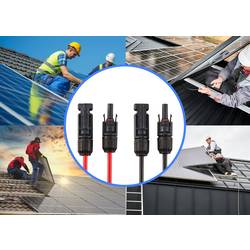 Sygonix SY-6408028 6 mm² Solarstecker (Stecker und Buchse) Délka kabelu 3 m