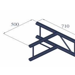 Alutruss BILOCK BQ2-PAT36V 2bodová rampa T-kus 90 °