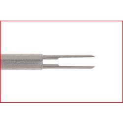 Nástroj pro odblokování pro ploché zástrčky / ploché dutinky 4,8 mm, 5,8 mm, 6,3 mm (AMP Tyco SPT) KS Tools 154.0122