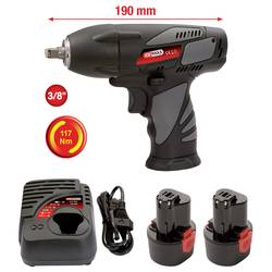 KS Tools 515.3516, 5153516 aku rázový utahovák, 10.8 V, 2.0 Ah, Li-Ion
