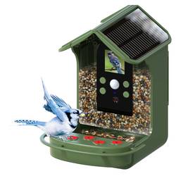 Braun Phototechnik Bird Cam 130 Solar Fotopast S dávkovačem krmiva zelená