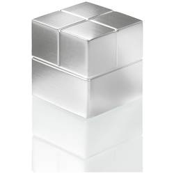 Sigel neodymový magnet C20 Super-Strong (š x v x h) 20 x 20 x 20 mm krychle stříbrná 2 ks BA706