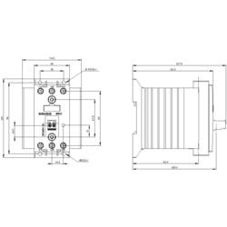 Siemens 3RF2420-1AC45 polovodičový stykač spínání při nulovém napětí 3 spínací kontakty 20 A 1 ks