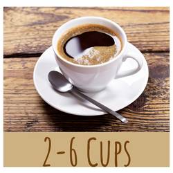 Trisa Perfect Coffee 6 kávovar černá připraví šálků najednou=6 funkce uchování teploty