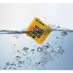 Casio WM-320MT stolní kalkulačka, displej (počet míst) 12, solární napájení, na baterii, žlutá, černá