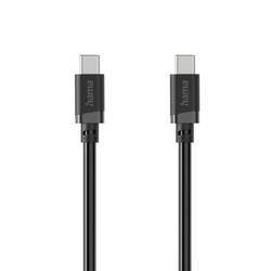 Hama Nabíjecí kabel USB USB 2.0 USB-C ® zástrčka 1 m černá 00201806