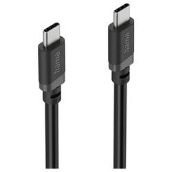 Hama Nabíjecí kabel USB USB 2.0 USB-C ® zástrčka 1 m černá 00201806