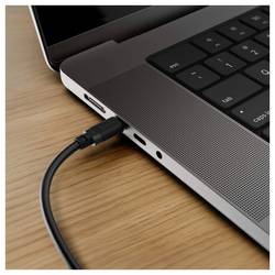Hama Nabíjecí kabel USB USB 2.0 USB-C ® zástrčka 1 m černá 00201806