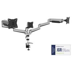 Digitus držák na stůl pro monitor DA-90363 3 Displej: (s) 38,1 cm (15) - 68,6 cm (27) černá, stříbrná otočný, nastavitelná výška, naklápěcí, nakláněcí, otočný