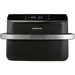 GourmetMaxx 19171 horkovzdušná fritéza 10 l 2400 W nepřilnavý povlak, bez BPA, Cool touch pouzdro, Digitální časovač, funkce grilování, horkovzdušný,