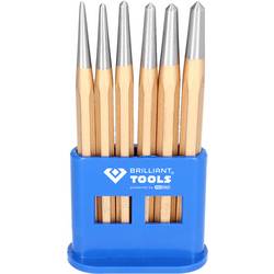 Sada důlčíků, 6 ks Brilliant Tools BT085080