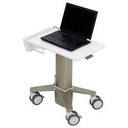 Ergotron Pojízdný vozík na PC/monitor CAREFIT SLIM LAPTOP CART 1 Displej: (s) šedá