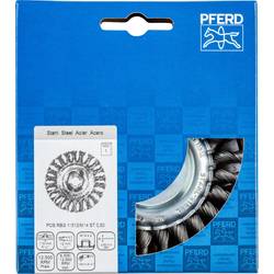 PFERD TOOLS Kulatý kartáč opt RBG Ø 115 x 12 mm M14 ocelový drát-Ø 0,50 pro úhlovou brusku POS RBG 11512/M14 ST 0,50 43312002 1 ks