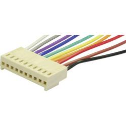 econ connect zásuvkový konektor s vodiči 10, rozteč 2.54 mm, PS10, 1 ks