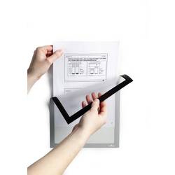 Durable 486923 DURAFRAME MAGNETIC A4 - 4869 informační rámeček magnetický DIN A4 stříbrná (š x v) 238 mm x 324 mm 5 ks