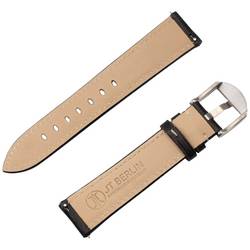 JT Berlin Watchband Charlie náramek 44 mm, 40 mm, 47 mm, 43 mm, 45 mm, 46 mm, 42 mm, 41 mm M černá, nerezová ocel