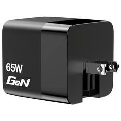 Verbatim GaN Charger 65 W cestovní nabíječka, Rychlonabíječka, GaN, s adaptérem pro Evropu, s britským adaptérem, s americkým adaptérem, 1x USB A , 1x USB-C®,