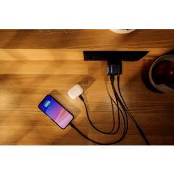 Verbatim GaN Charger 65 W cestovní nabíječka, Rychlonabíječka, GaN, s adaptérem pro Evropu, s britským adaptérem, s americkým adaptérem, 1x USB A , 1x USB-C®,