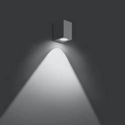 Brumberg 65232103 65232103 LED nástěnné světlo LED šedá