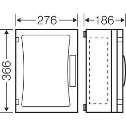Hensel FP 0241 68000304 pouzdro 276 x 366 x 186 plast 1 ks