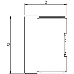 OBO Bettermann 6249418 zakončení koncová část (š x v) 40 mm x 40 mm 10 ks čistě bílá