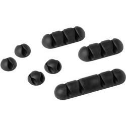 Durable sada kabelových klipů CAVOLINE® CLIP MIX 504137 7 ks grafit