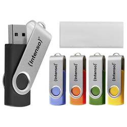 Intenso Office Line USB flash disk Retail 32 GB žlutá, zelená, černá, modrá, oranžová 3543585 USB 3.2 (Gen 1x1)