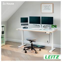 Leitz psací stůl pro práci vsedě i ve stoje Ergo bílá 6773-00-01 max. výška: 118 cm