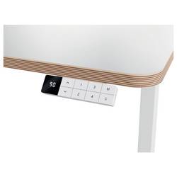 Leitz psací stůl pro práci vsedě i ve stoje Ergo bílá 6773-00-01 max. výška: 118 cm