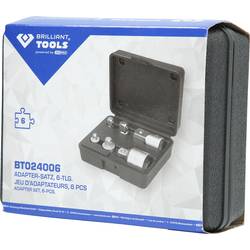 Brilliant Tools BT024006 BT024006 sada GOLA adaptérů/redukcí 6.3 mm Pohon (šroubovák) 1/4 (6,3 mm), 3/8, 1/2, 3/4 1 ks