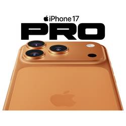 Apple iPhone 17 Pro iPhone 256 GB, 16 cm (6.3 palec), Vesmírná oranžová, iOS 26, dual SIM