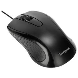 Targus AMU81AMGL optická myš, přenos USB, 3 tlačítko, 1000 dpi, černá