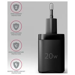 AXAGON USB nabíječka, USB Power Delivery (USB-PD) , USB-C® zásuvka (nabíjení), 20 W, QC 3.0, QC 4+, Quick Charge 4.0, Quick Charge 3.0, Smart IC, Adaptivní
