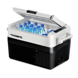 Dometic Group CFF 35 přenosná lednice (autochladnička) Energetická třída (EEK2021): B (A - G) kompresor 12 V/DC, 230 V/AC tmavě šedá 34 l