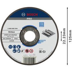 Bosch Accessories A30 S BF 2608600394 řezný kotouč rovný 125 mm 1 ks kov