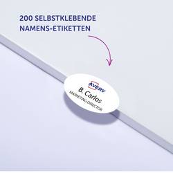Avery-Zweckform J4882-20 štítek se jménem Kennzeichnungsetiketten (š x v) 85 mm x 50 mm 200 ks