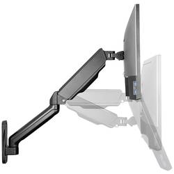 Neomounts WL70-450BL11 TV držák na zeď 43,2 cm (17) - 81,3 cm (32) nastavitelná výška, naklápěcí, nakláněcí, otočný