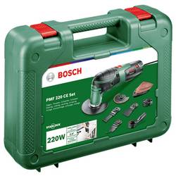 Bosch Home and Garden PMF 220 CE Set multifunkční nářadí vč. příslušenství, kufřík, 16dílná, 220 W, 0603102001