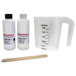 CellPack 335121 POWER GEL/1000ml Dvousložkový gel se silikonovou bází pro zalévání rozbočovacích a instalačních krabic transparentní 1 ks