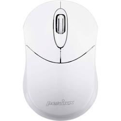 Perixx PERIMICE-802 W optická myš, přenos Bluetooth®, 3 tlačítko, 1000 dpi, bílá